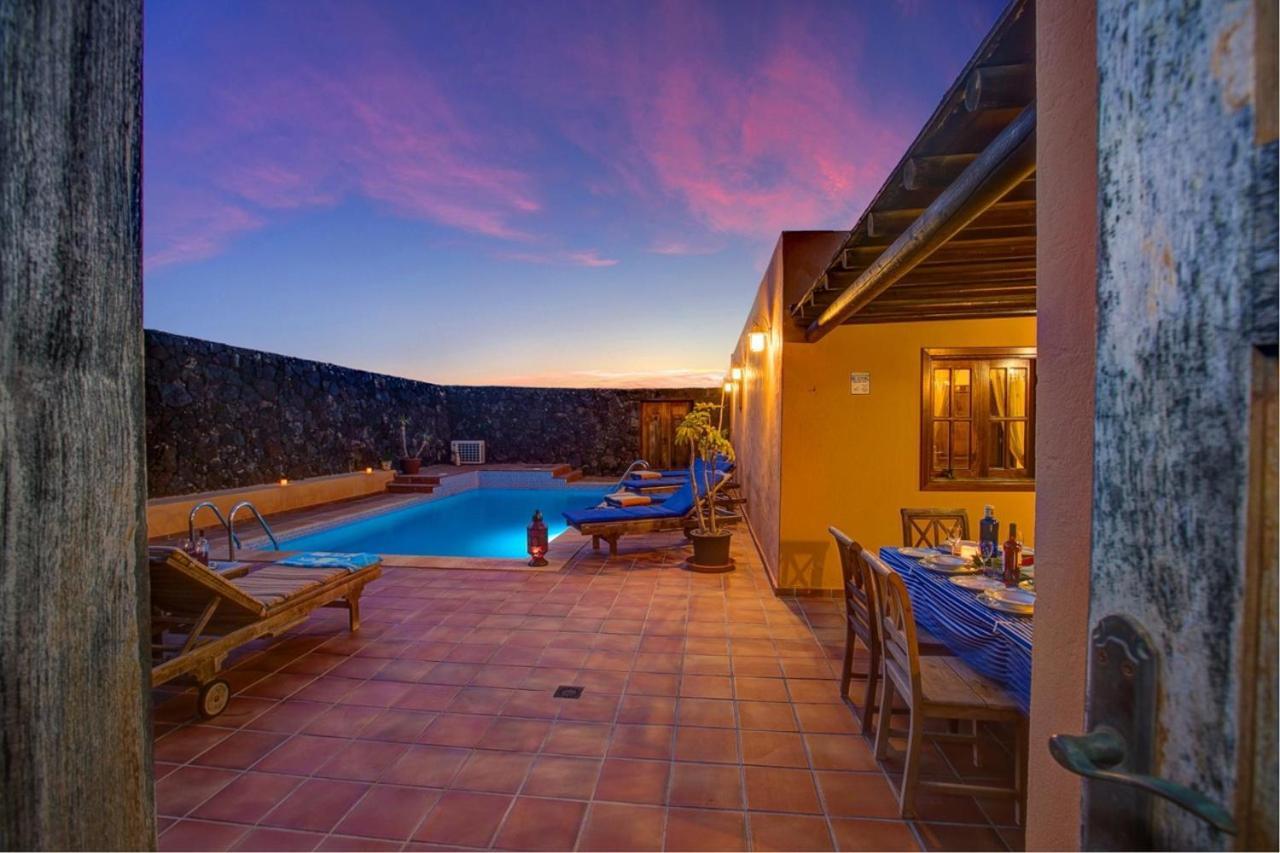Villa Casa Acequia Tinajo Esterno foto